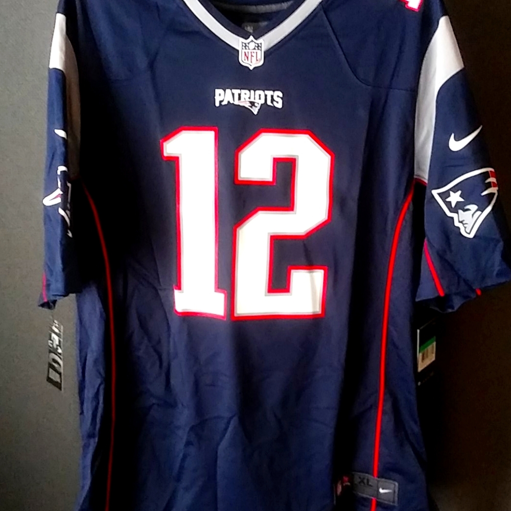 Tom Brady NFL Football Jersey Patriots